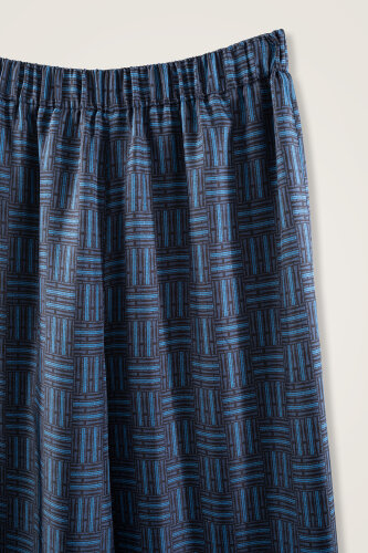 İman Yolu Lacivert Tivil İpek Pantolon - Imannoor (2)