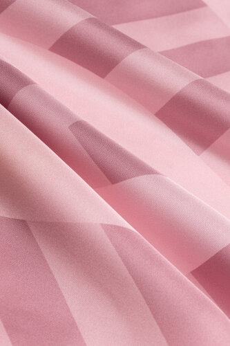 Çizgi Noor Pembe Tivil İpek Eşarp 90x90 - Imannoor (4)