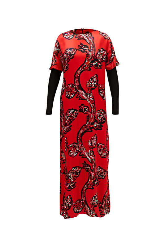 Ivy Dress Red - 1