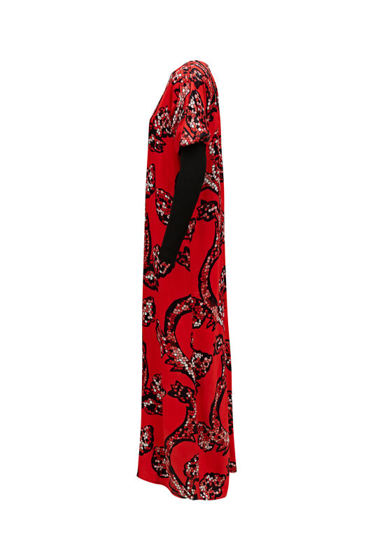 Ivy Dress Red - 3
