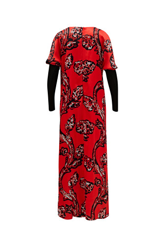 Ivy Dress Red - 5