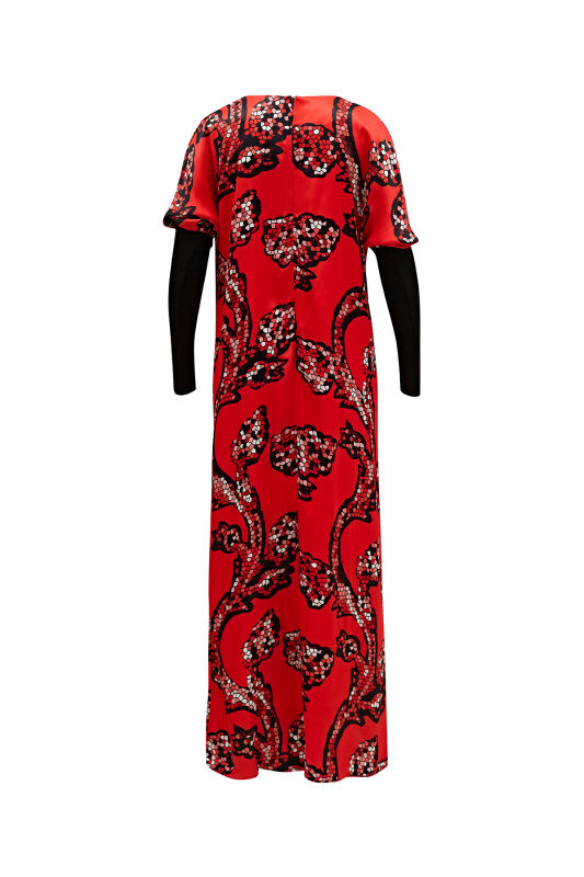 Ivy Dress Red - 5
