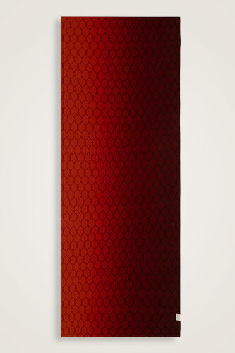 Kafes Taba Degrade Supreme Şal 70x175 - Imannoor (1)