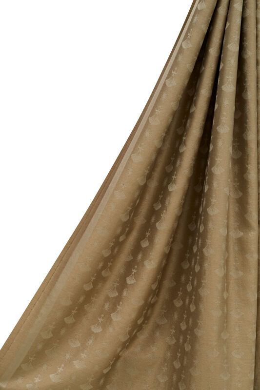 Karanfil Monogram Vizon İpek Şal - 5