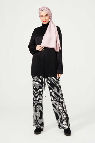 Klasik Dalgalı Pantolon - Imannoor (1)