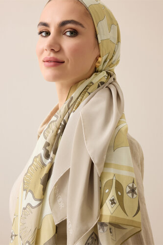 Kufi Barley Floss Cotton Shawl - Imannoor (1)