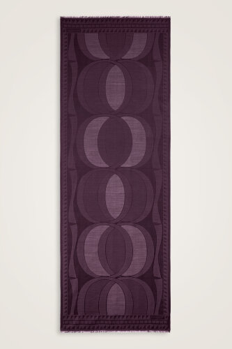 Kufi Melon-Shaped Modal Silk Scarf - 2