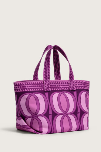 Large Bambunoor Fuchsia Summer Bag - Imannoor (1)