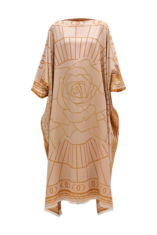 Leyla Simli Altın Kaftan - 1