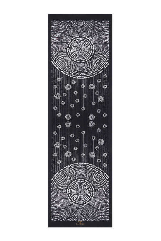 Life Silk Shawl Black - 1