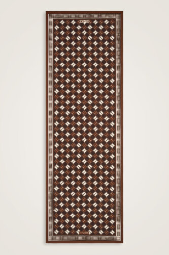 Marka İ Kahverengi Pamuk Floş Şal 70x210 - Imannoor (2)