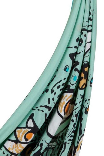 Migration Silk Shawl Green - 5