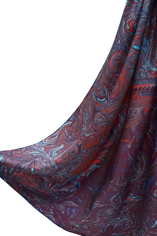 Mihrimah Sultan Twill Silk Foulard - 2