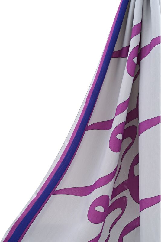 Nev Flosh Viscose Shawl Grey - 5