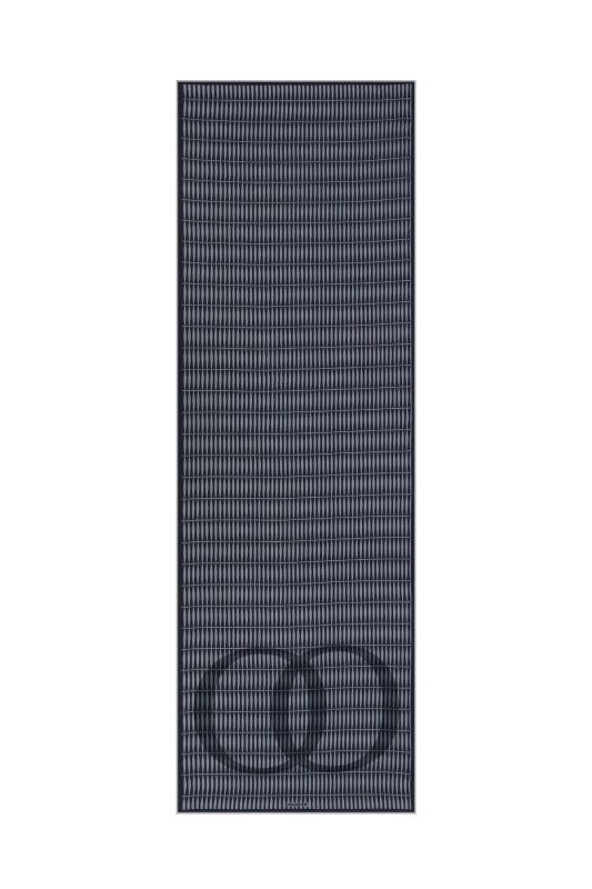 Noor Logo Shawl Grey - 1