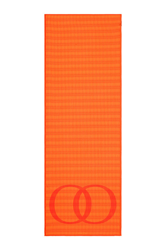 Noor Logo Shawl Orange - 1