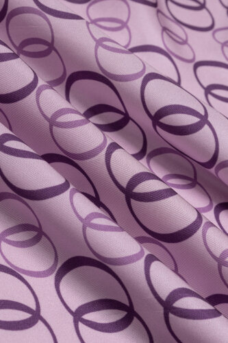 Noor Road 2 Lilac Silk Scarf - 4