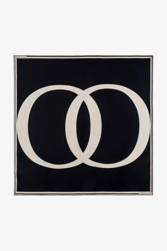 Noor Scarf Black - 1