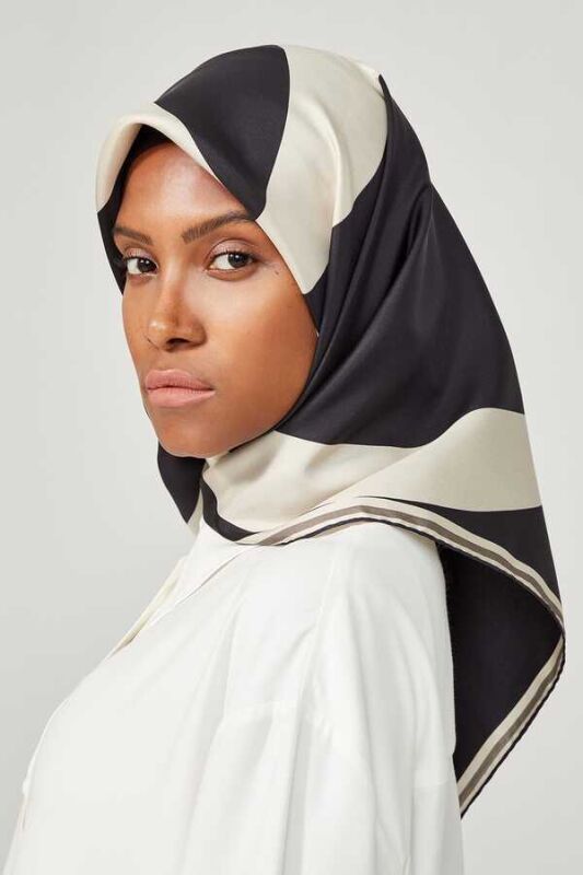 Noor Scarf Black - 4