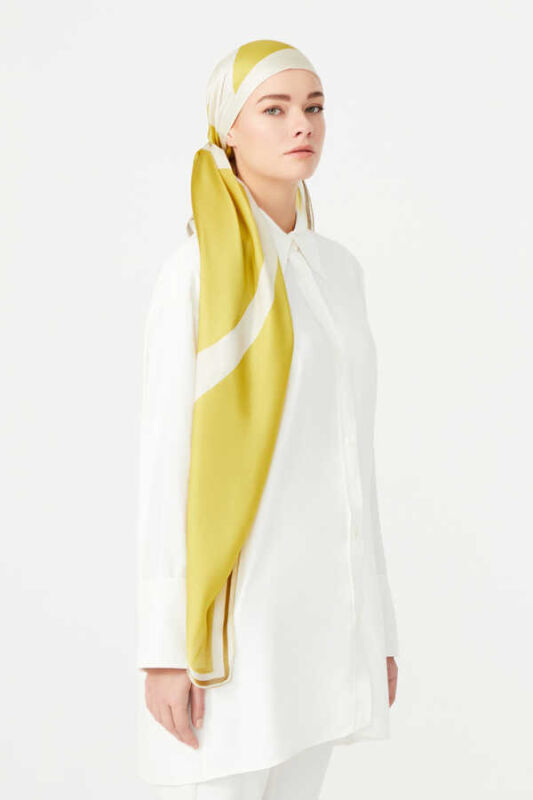 Noor Scarf Yellow - 4