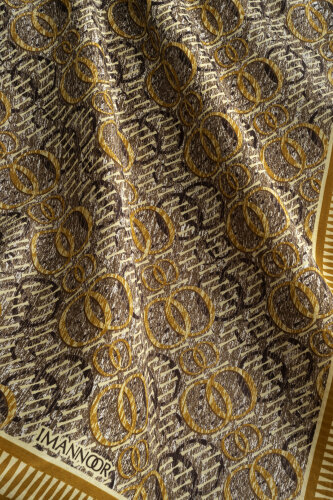 Noor Yağmuru Sarı Pamuk Floş Şal 70x210 - Imannoor (4)