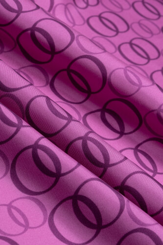 Noor Yolu 2 Fuşya Tivil İpek Eşarp 90x90 - Imannoor (4)