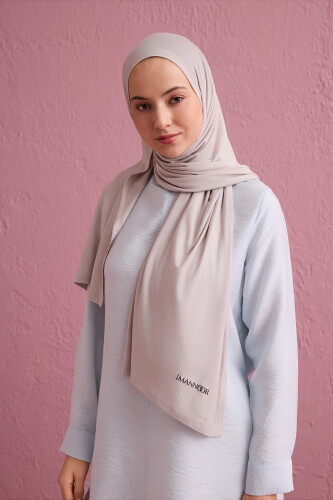 Nude Colorway Açık Taş Rengi Supreme Şal 70x180 