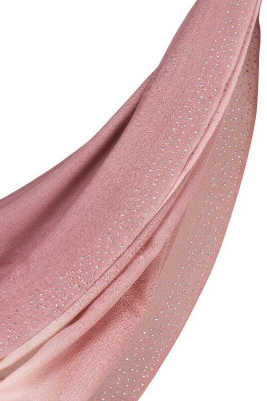 Oriental Nights Silk Shawl Pink - 5