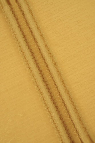 Oryantal Zincir Sarı Pamuk İpek Şal 70x200 - Imannoor (1)