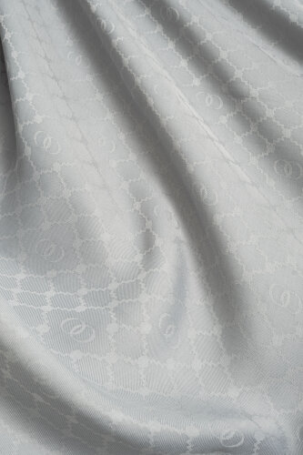 Pencere Kafes Gri Ramy Jakar Şal 70x210 - 4