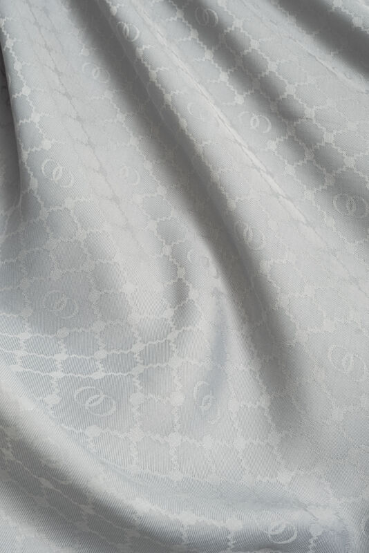 Pencere Kafes Gri Ramy Jakar Şal 70x210 - 4