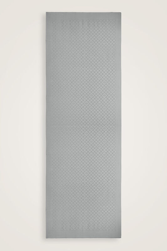 Pencere Kafes Gri Ramy Jakar Şal 70x210 - 2