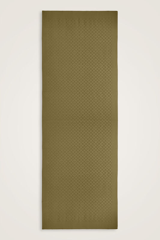 Pencere Kafes Haki Ramy Jakar Şal 70x210 - 2