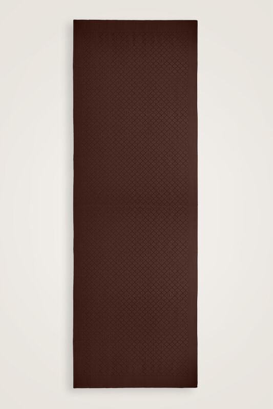 Pencere Kafes Kahverengi Ramy Jakar Şal 70x210 - 2