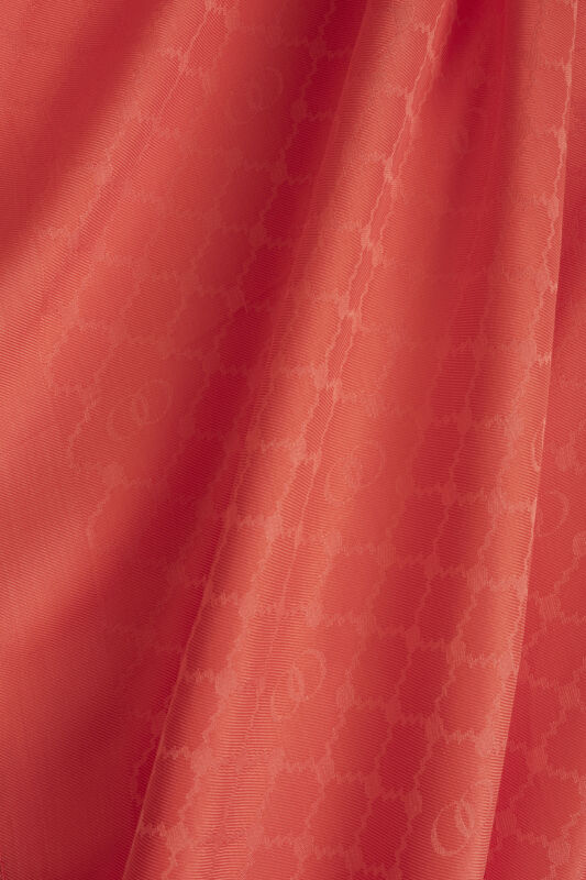 Pencere Kafes Nar Çiçeği Ramy Jakar Şal 70x210 - 3