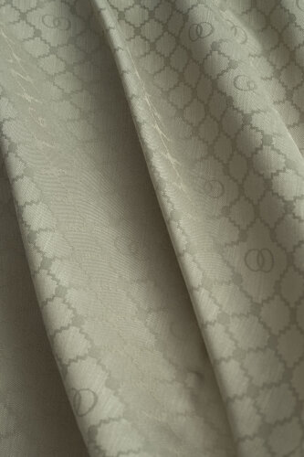 Pencere Kafes Zümrüt Yeşili Ramy Jakar Şal 70x210 - 4