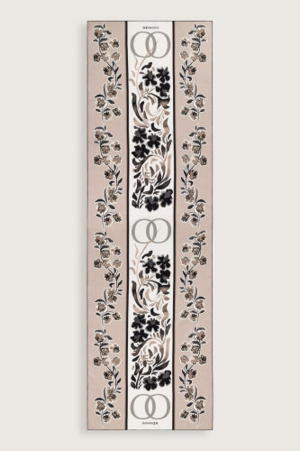 Salıncak Pudra Krep İpek Şal 70x210 - Imannoor (1)