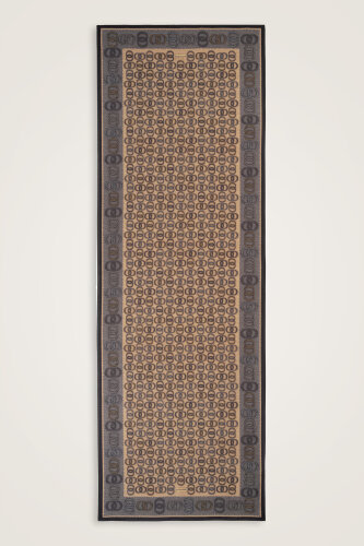 Sarma Noor Bej Pamuk Floş Şal 70x210 - Imannoor (1)