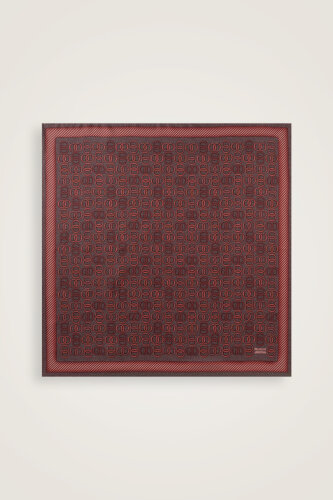 Sarma Noor Kırmızı Tivil İpek Eşarp 90x90 - Imannoor (2)