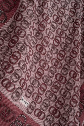 Sarma Noor Mercan Pamuk Floş Şal 70x210 - Imannoor (4)