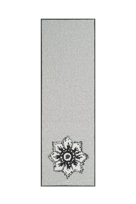 Seljuk Mosaic Simple Shawl White - 1