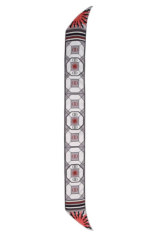Seljuk Sun Twilly Foulard Grey - 1