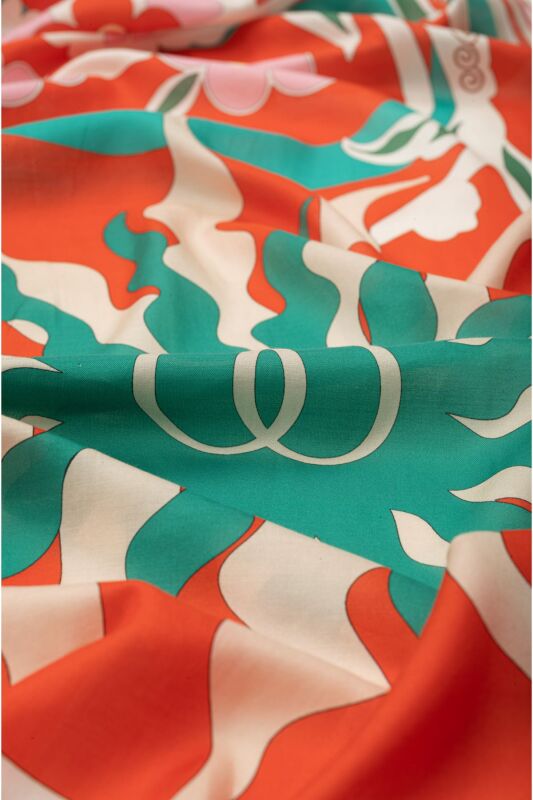 Shalimar Cs Shawl Orange - 2