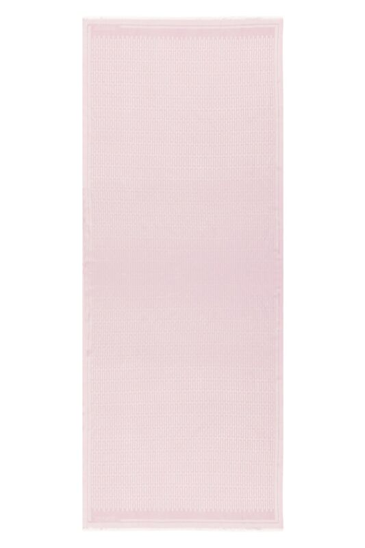 Shuttle Cotton Silk Shawl Pink - 1