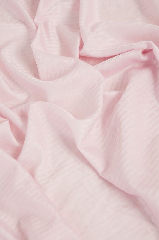 Shuttle Cotton Silk Shawl Pink - 5