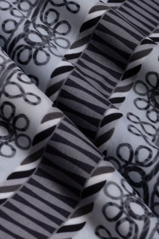 Sırma Koyu Gri Floş Viskon Şal 72x212 - 4