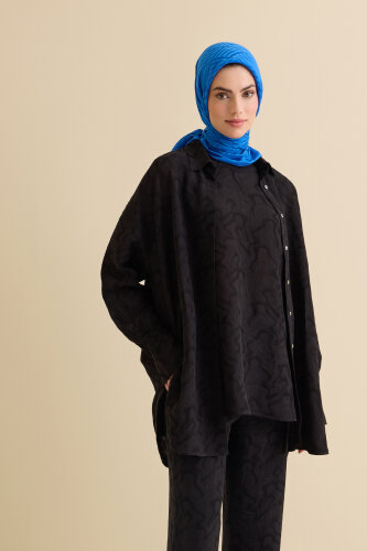 Siyah Keten Jakar Atlet - Imannoor