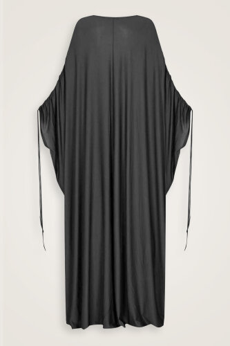 Siyah Penye Abaya - Imannoor (2)