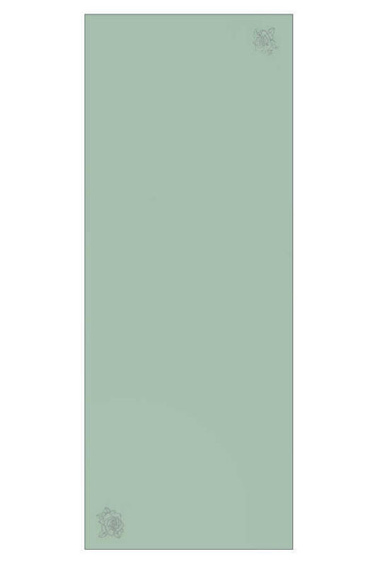 Solid Mongol Silk Shawl Pale Green - 1