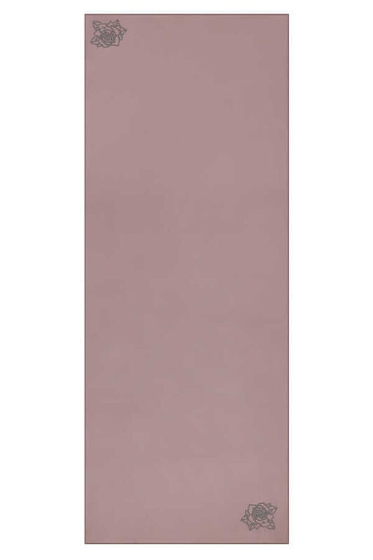 Solid Mongol Silk Shawl Rose - 1